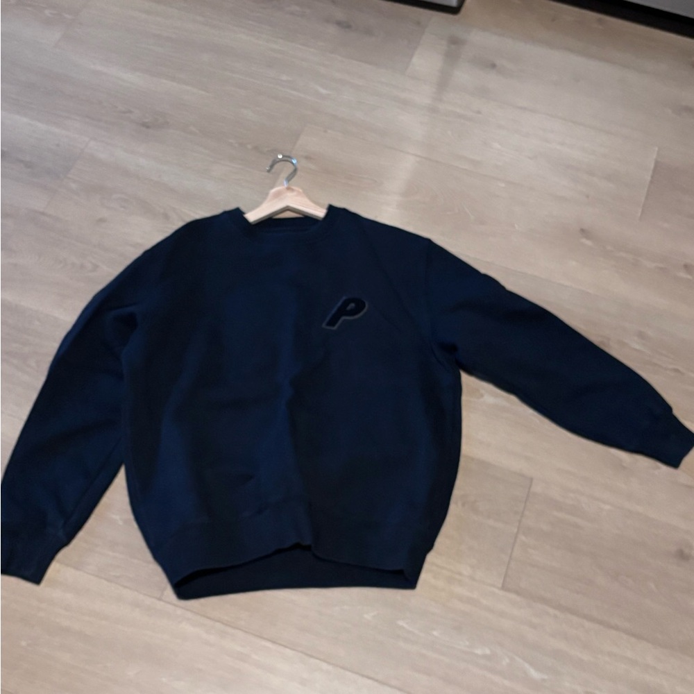 Palace Triangle Black Crewneck